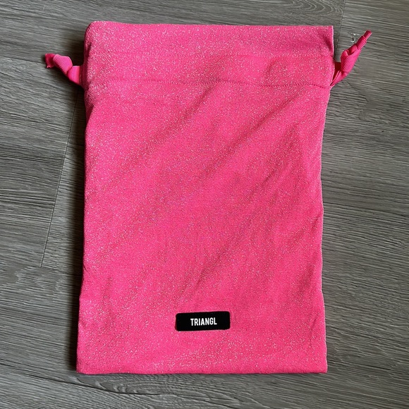 Pink sparkle Bathing suit bag only - Picture 2 of 4